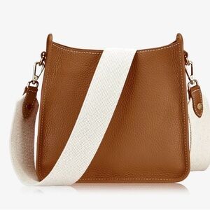 Brown Leather Crossbody Bag